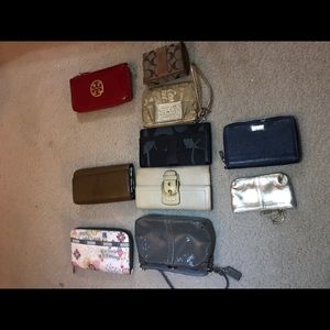 Wallet bundle(Tory bunch Coach fossil lesportsac)